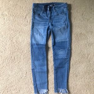 American Eagle Super Stretch Cropped Jeans